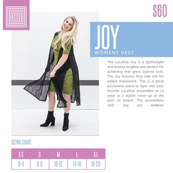 LuLaRoe Joy Vest Large Lace Off-White Stretch Longline Layering Duster Boho - Picture 5 of 9